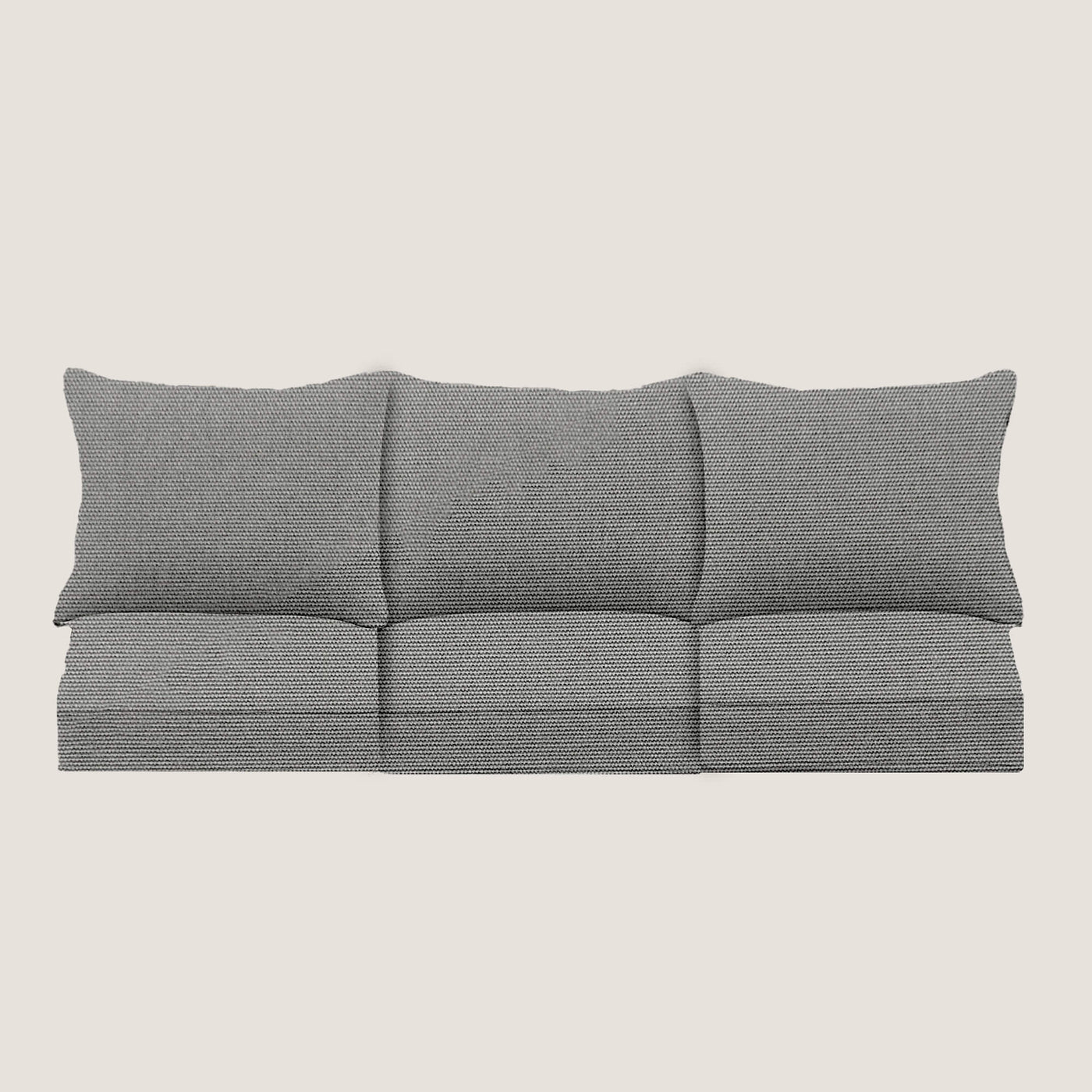 PENGI Outdoor Couch Cushion Set 3 Seats - Pure