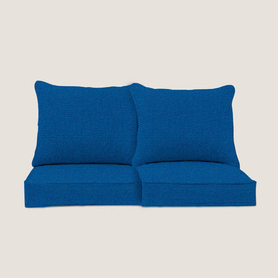 PENGI Outdoor Couch Cushion Set 2 Seats - Pure