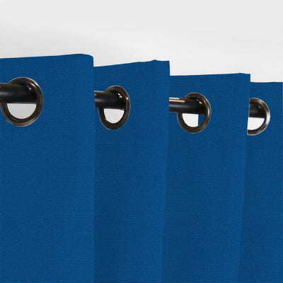 PENGI Outdoor Curtains Waterproof - Pure Brilliant Blue