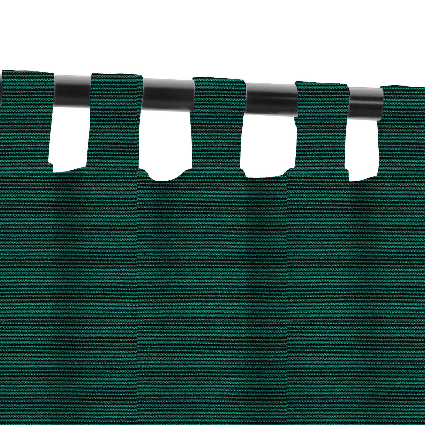 PENGI Outdoor Curtains Waterproof - Pure Evergreen