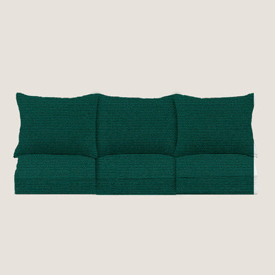 PENGI Outdoor Couch Cushion Set 3 Seats - Pure