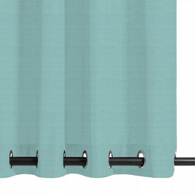 PENGI Outdoor Curtains Waterproof- Pure Glacier Blue