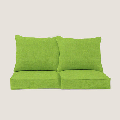 PENGI Outdoor Couch Cushion Set 2 Seats - Pure