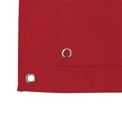 PENGI Outdoor Curtains Waterproof - Pure Rococco Red
