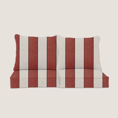 PENGI Outdoor Couch Cushion Set 2 Seats - Code