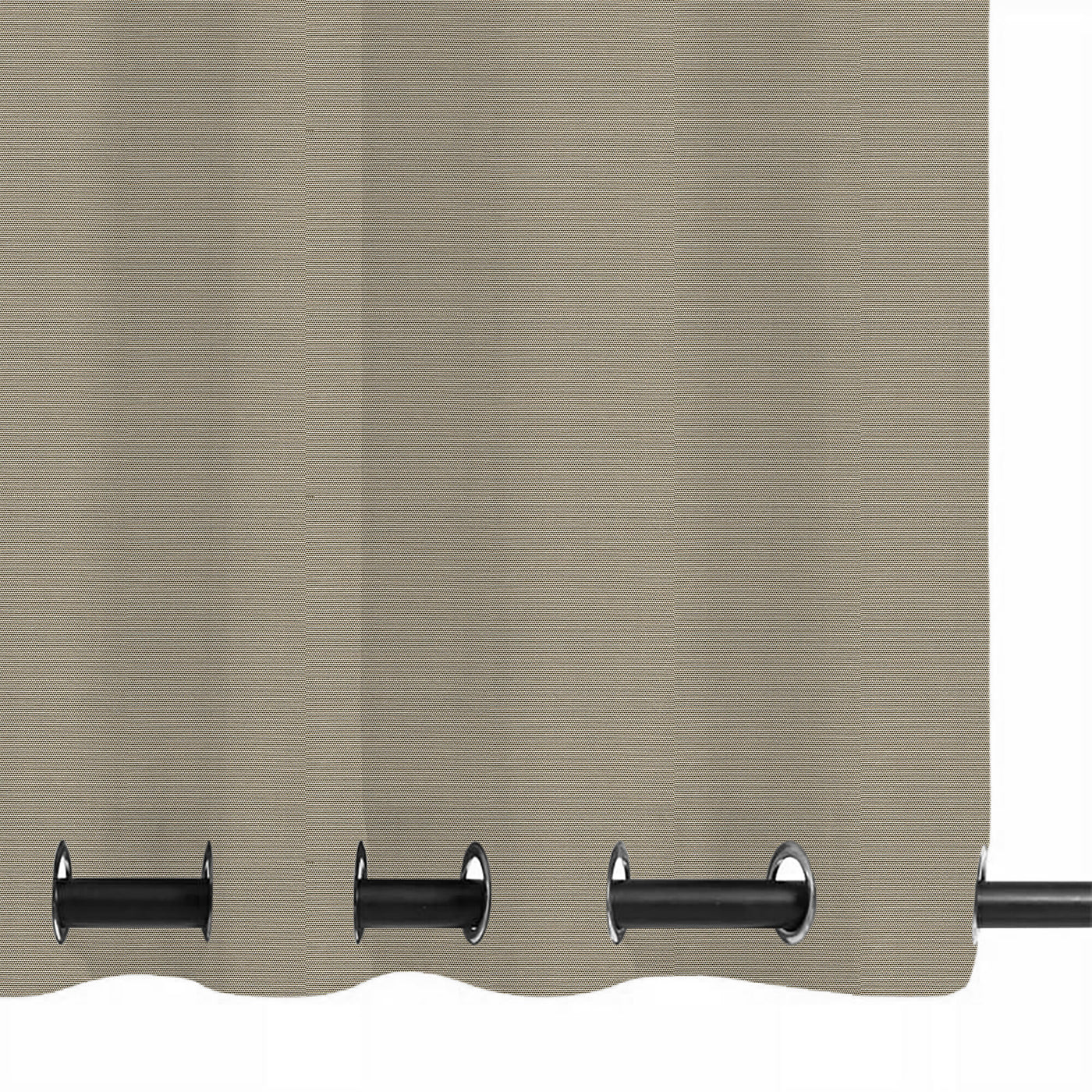 PENGI Outdoor Curtains Waterproof - Pure Warm Sand