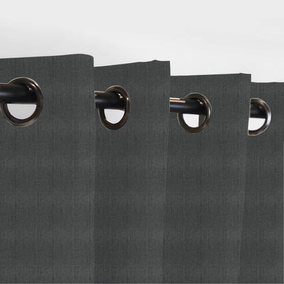 PENGI Outdoor Curtains Waterproof - Mix Dark Gray
