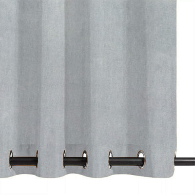 PENGI Outdoor Curtains Waterproof- Mix Glacier Gray