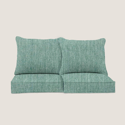 PENGI Outdoor Couch Cushion Set 2 Seats - Mix