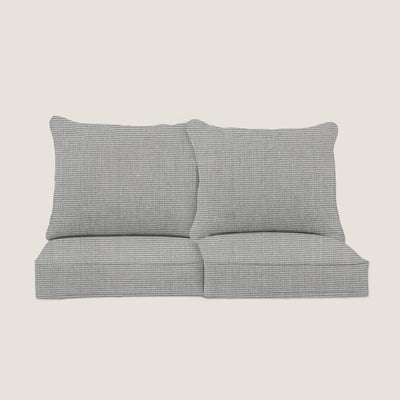 PENGI Outdoor Couch Cushion Set 2 Seats - Wire