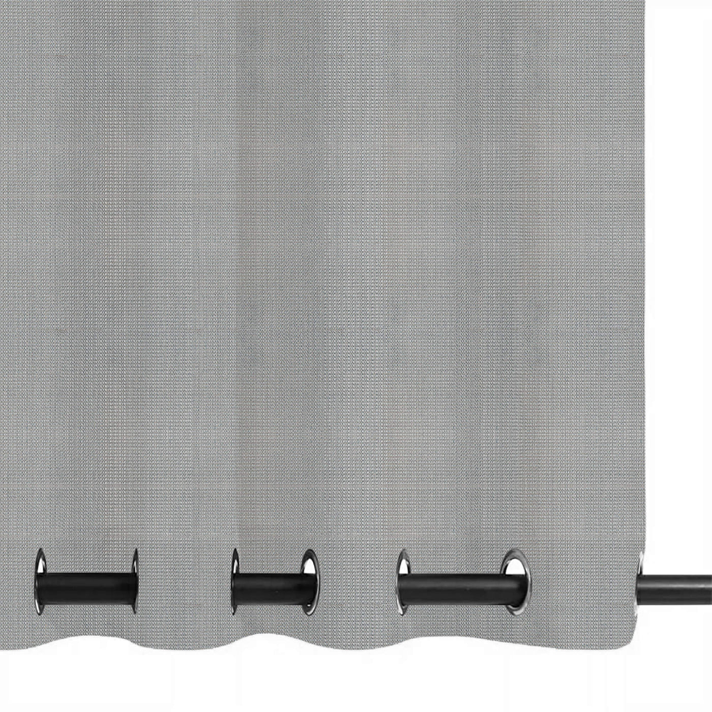 PENGI Outdoor Curtains Waterproof - Wire Pussywillow Gray
