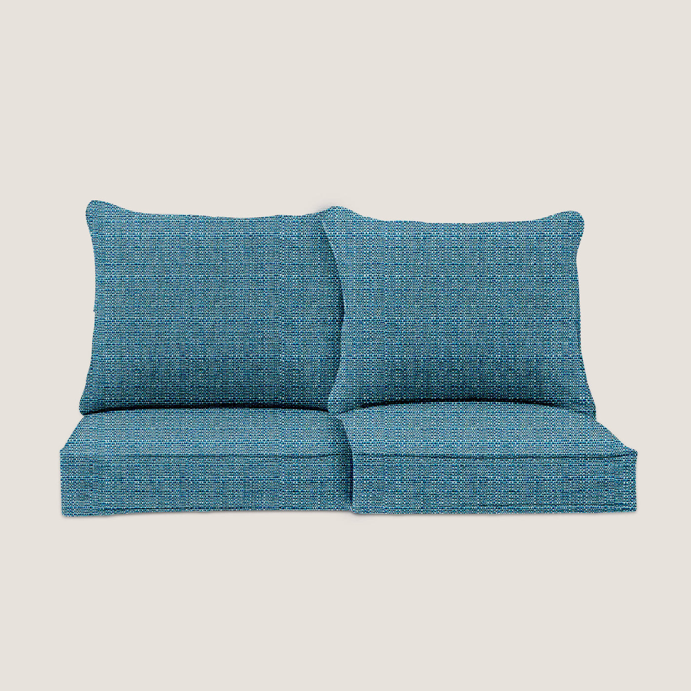 PENGI Outdoor Couch Cushion Set 2 Seats - Linen