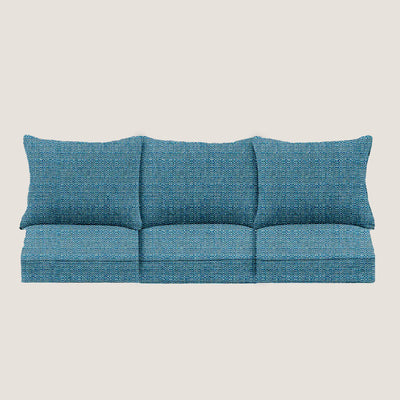 PENGI Outdoor Couch Cushion Set 3 Seats - Linen