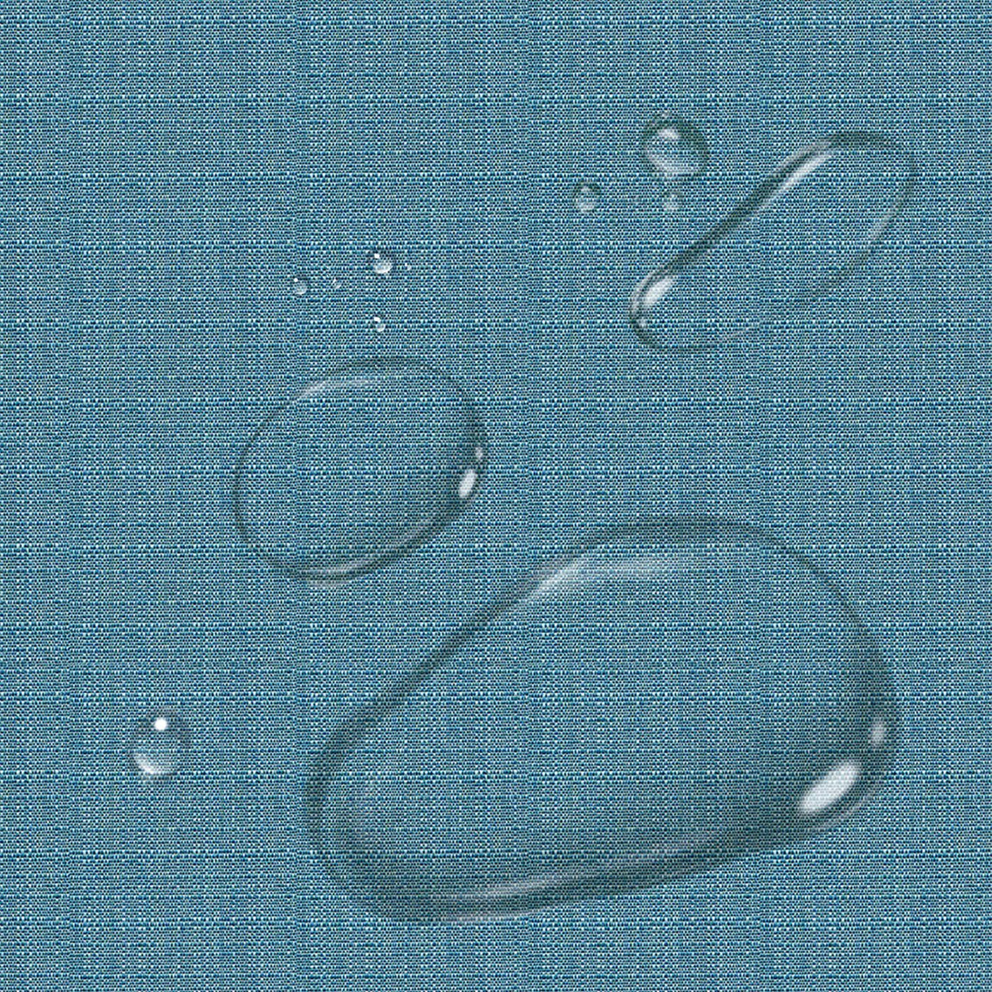 PENGI Outdoor Curtains Waterproof - Linen Storm Blue