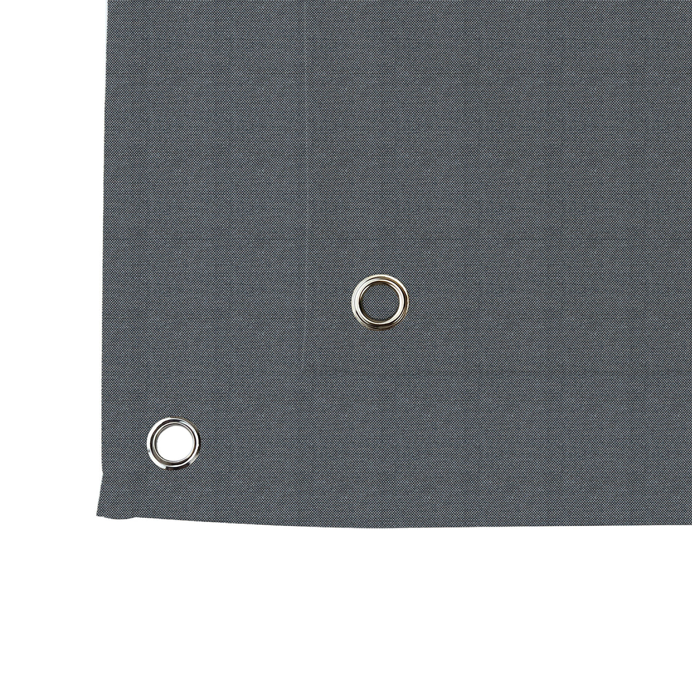 PENGI Outdoor Curtains Waterproof - Sailcloth Charcoal Gray