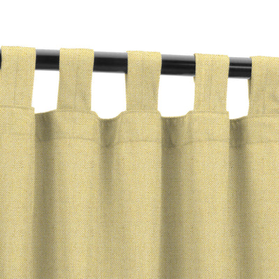 PENGI Outdoor Curtains Waterproof - Sailcloth Yellow