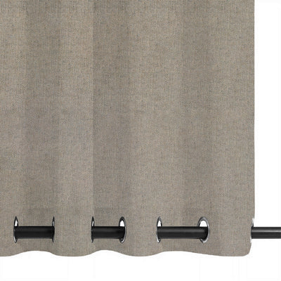 PENGI Outdoor Curtains Waterproof - Sailcloth Chinchilla