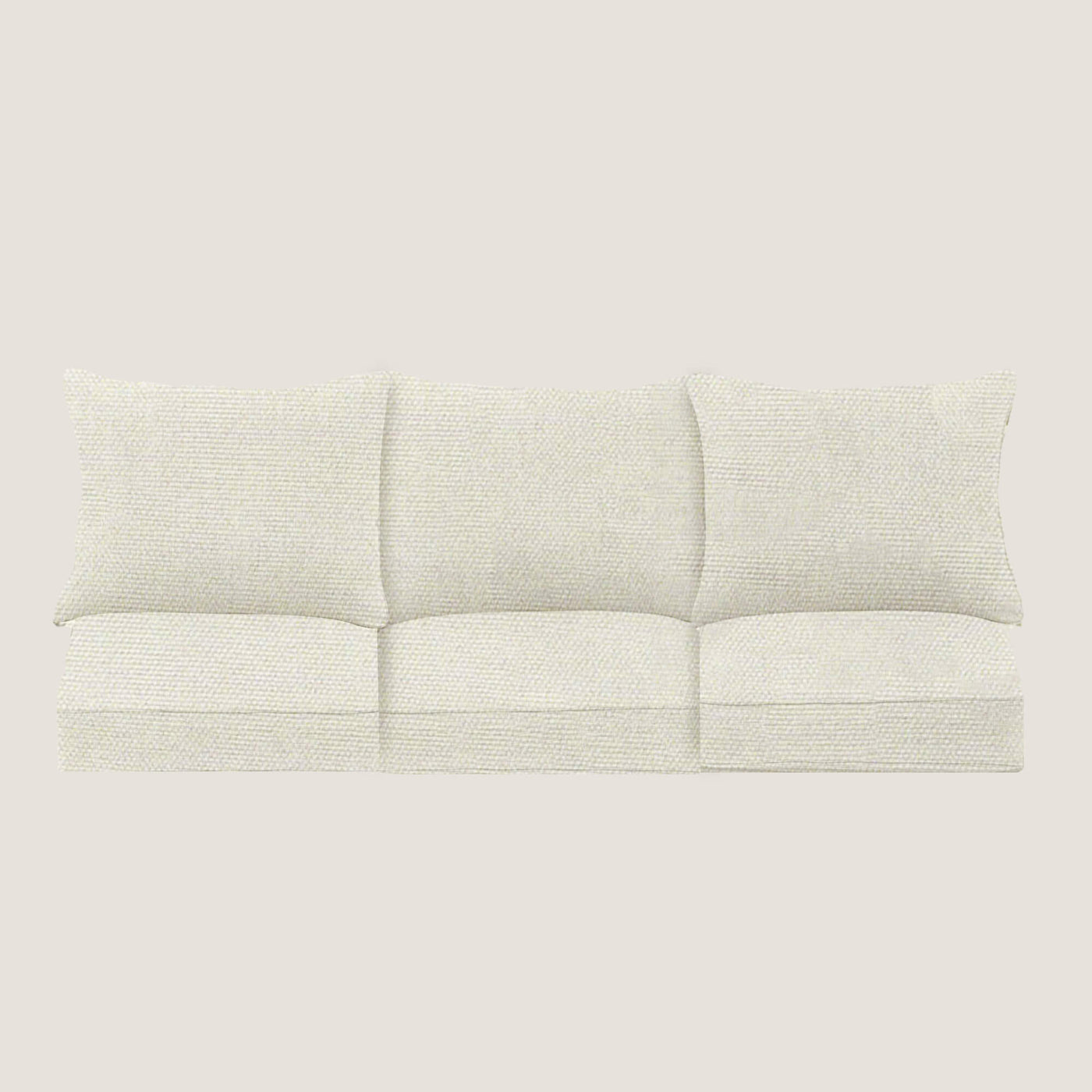 PENGI Outdoor Couch Cushion Set 3 Seats - Sailcloth