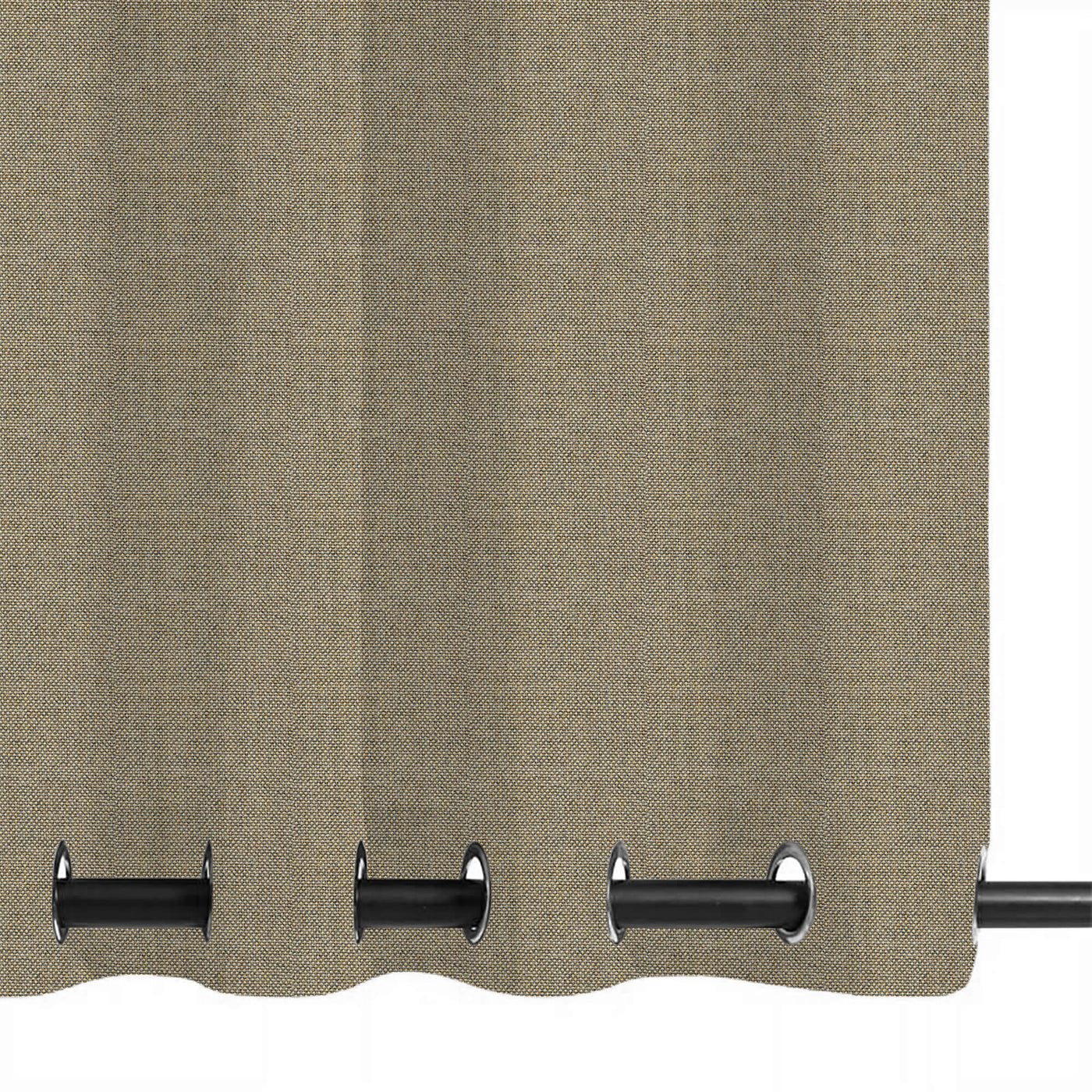 PENGI Outdoor Curtains Waterproof - Sailcloth Toasted Coconut