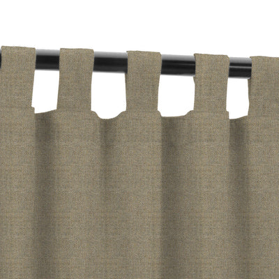 PENGI Outdoor Curtains Waterproof - Sailcloth Toasted Coconut