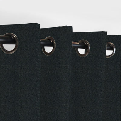 PENGI Outdoor Curtains Waterproof - Sailcloth Carbon Black