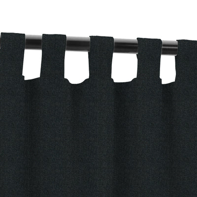 PENGI Outdoor Curtains Waterproof - Sailcloth Carbon Black