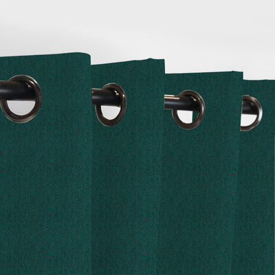 PENGI Outdoor Curtains Waterproof - Sailcloth Evergreen