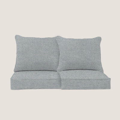 PENGI Outdoor Couch Cushion Set 2 Seats - Sailcloth