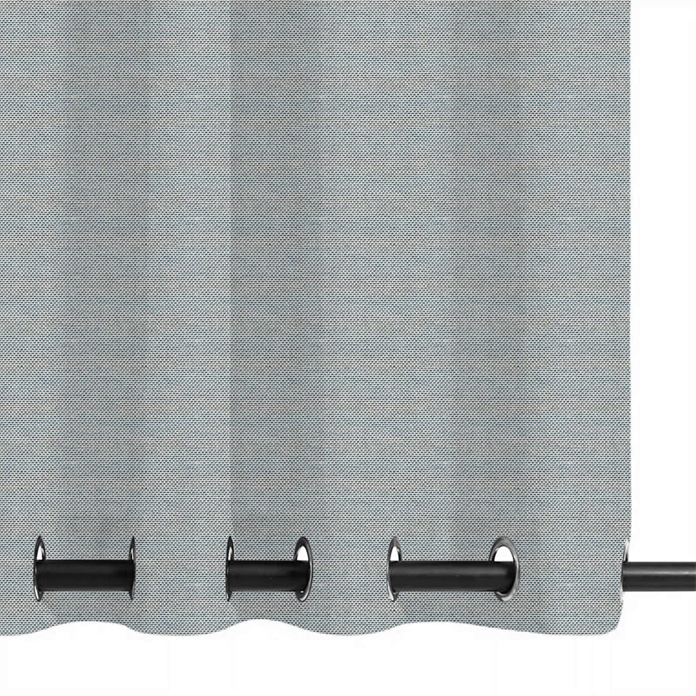 PENGI Outdoor Curtains Waterproof - Sailcloth Elephant Gray