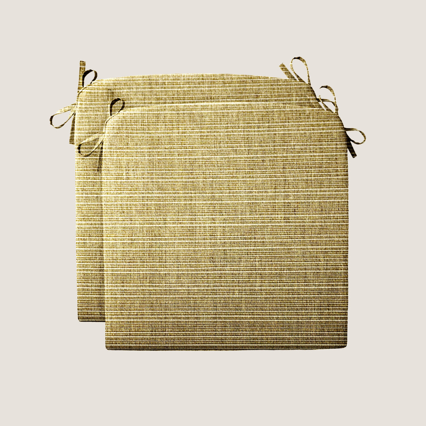 PENGI Dining Seat Cushions Outdoor 2 Packs - Bamboo