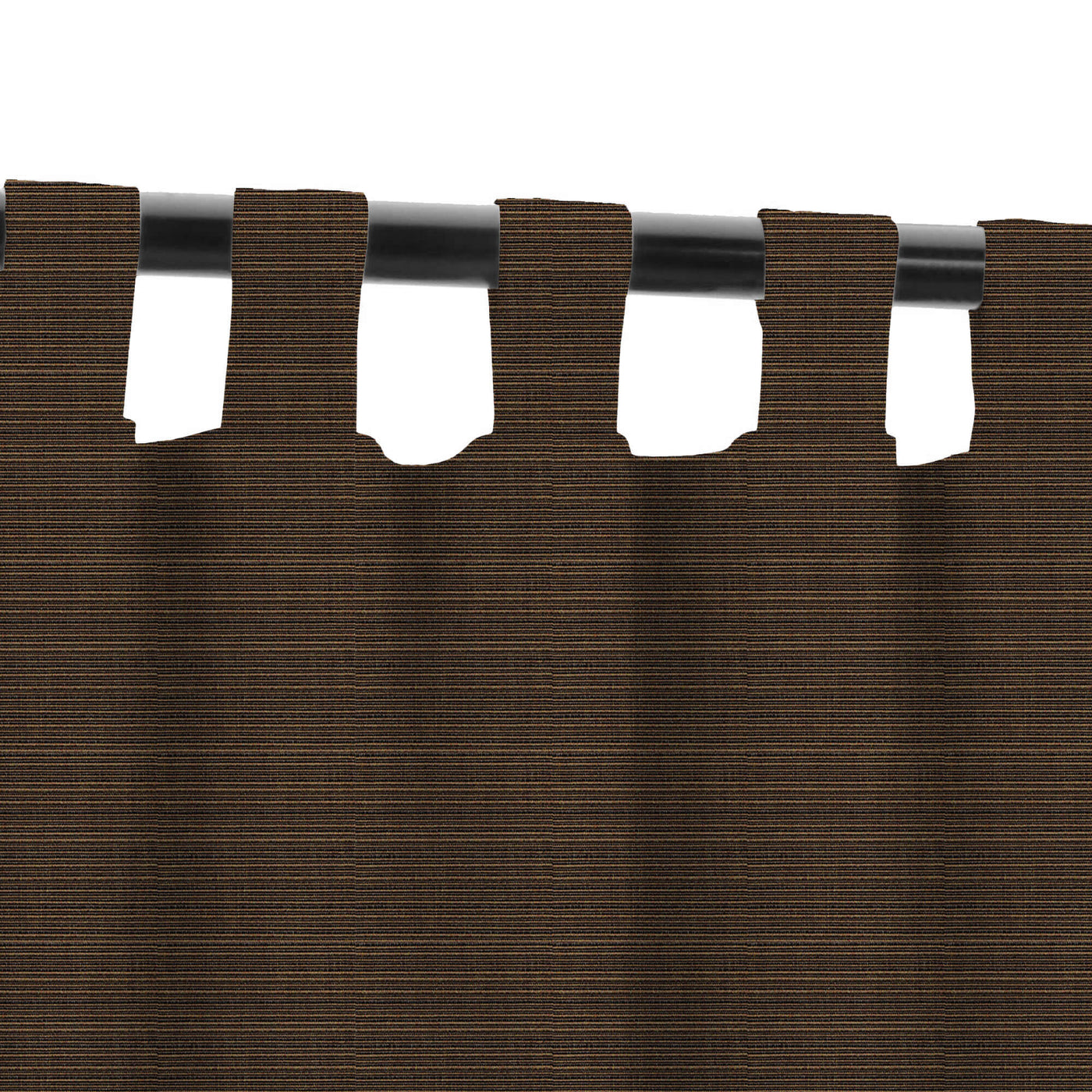 PENGI Outdoor Curtains Waterproof- Bamboo Cocoa Brown