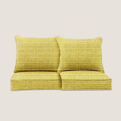 PENGI Outdoor Couch Cushion Set 2 Seats - Bamboo