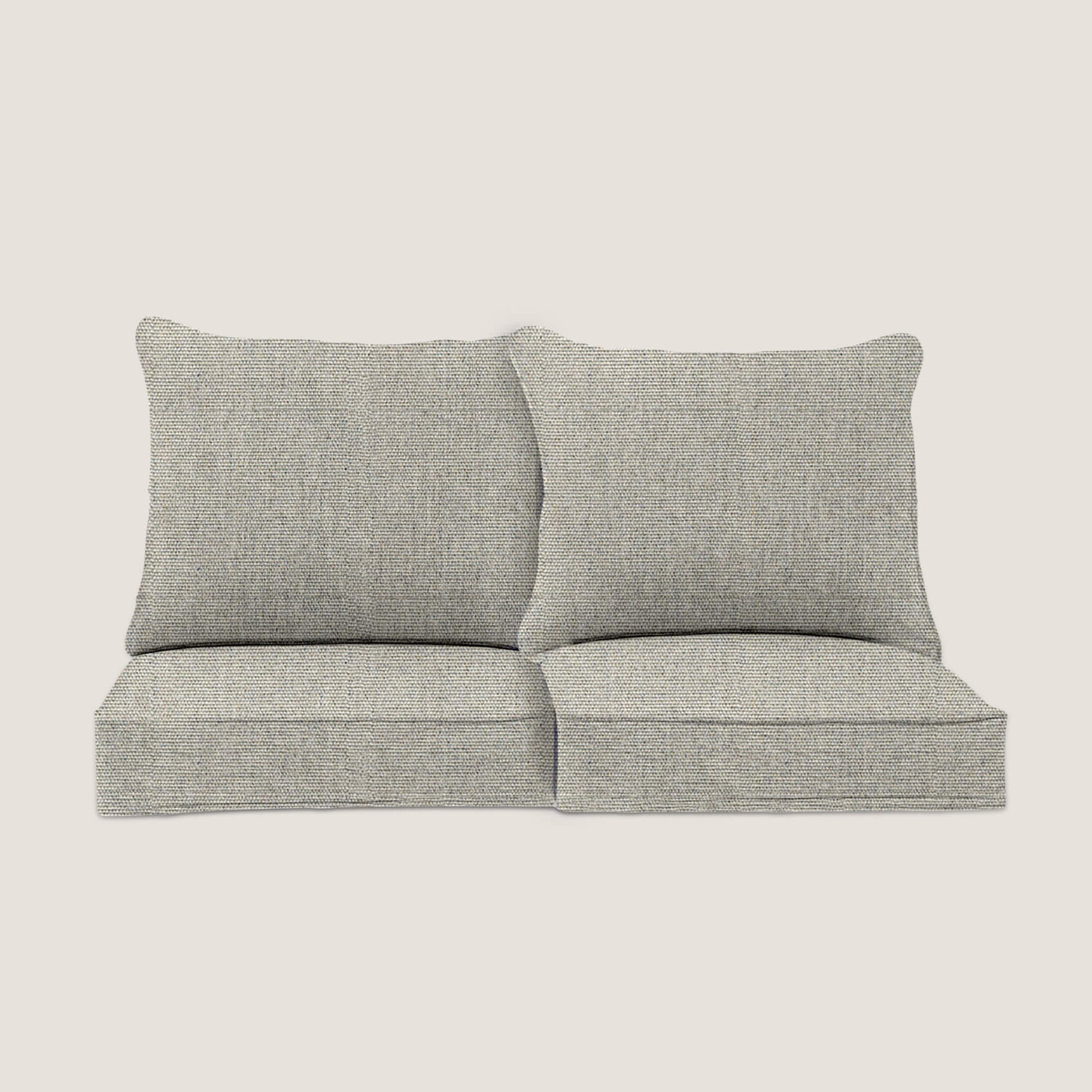 PENGI Outdoor Couch Cushion Set 2 Seats - Nostalgia