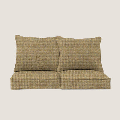 PENGI Outdoor Couch Cushion Set 2 Seats - Nostalgia