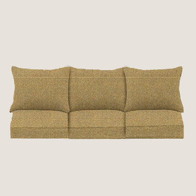 PENGI Outdoor Couch Cushion Set 3 Seats - Nostalgia