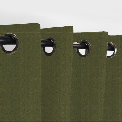 PENGI Outdoor Curtains Waterproof - Nostalgia Green Olive