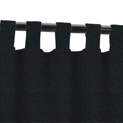 PENGI Outdoor Curtains Waterproof - Nostalgia Black