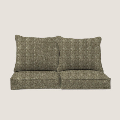 PENGI Outdoor Couch Cushion Set 2 Seats - Desert