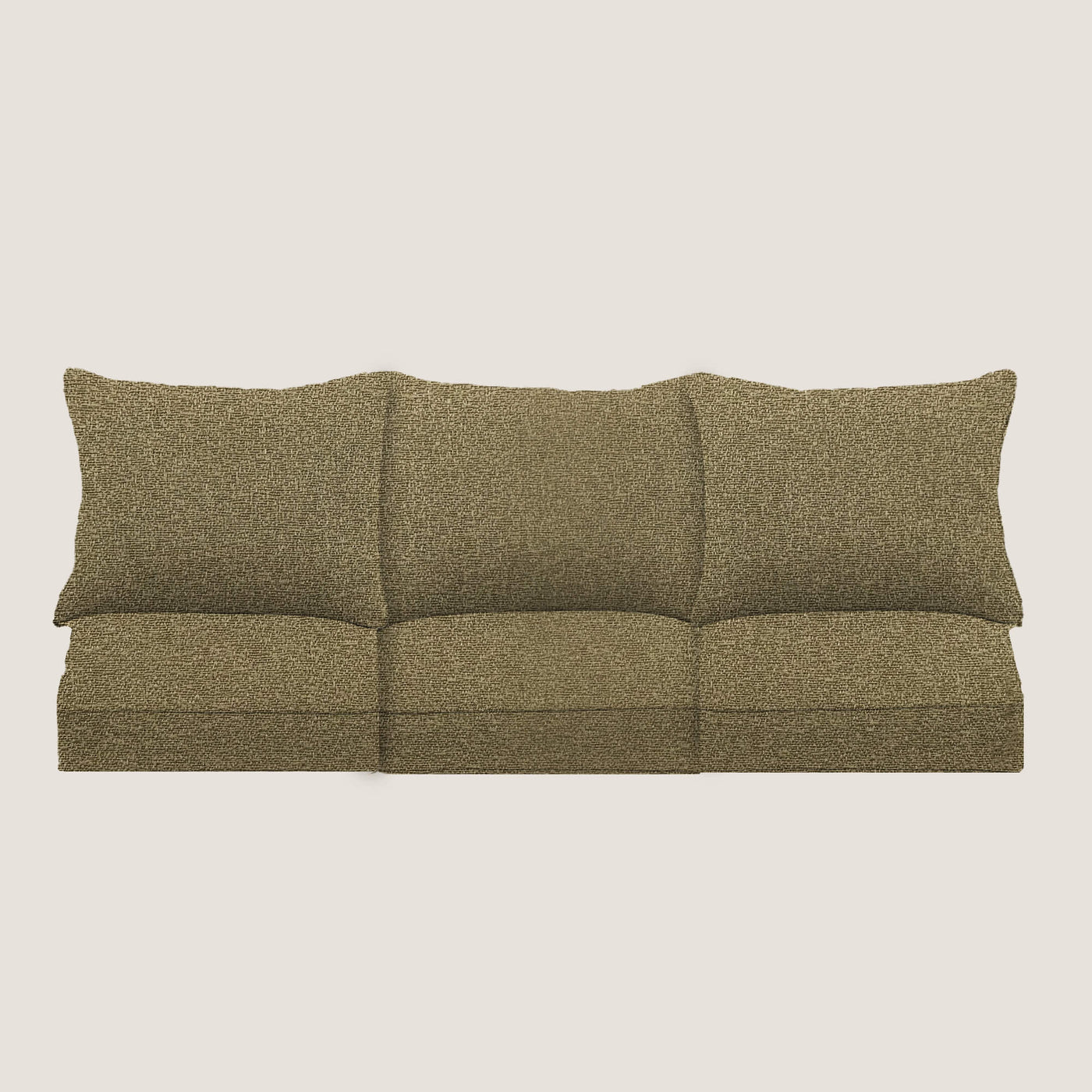 PENGI Outdoor Couch Cushion Set 3 Seats - Desert