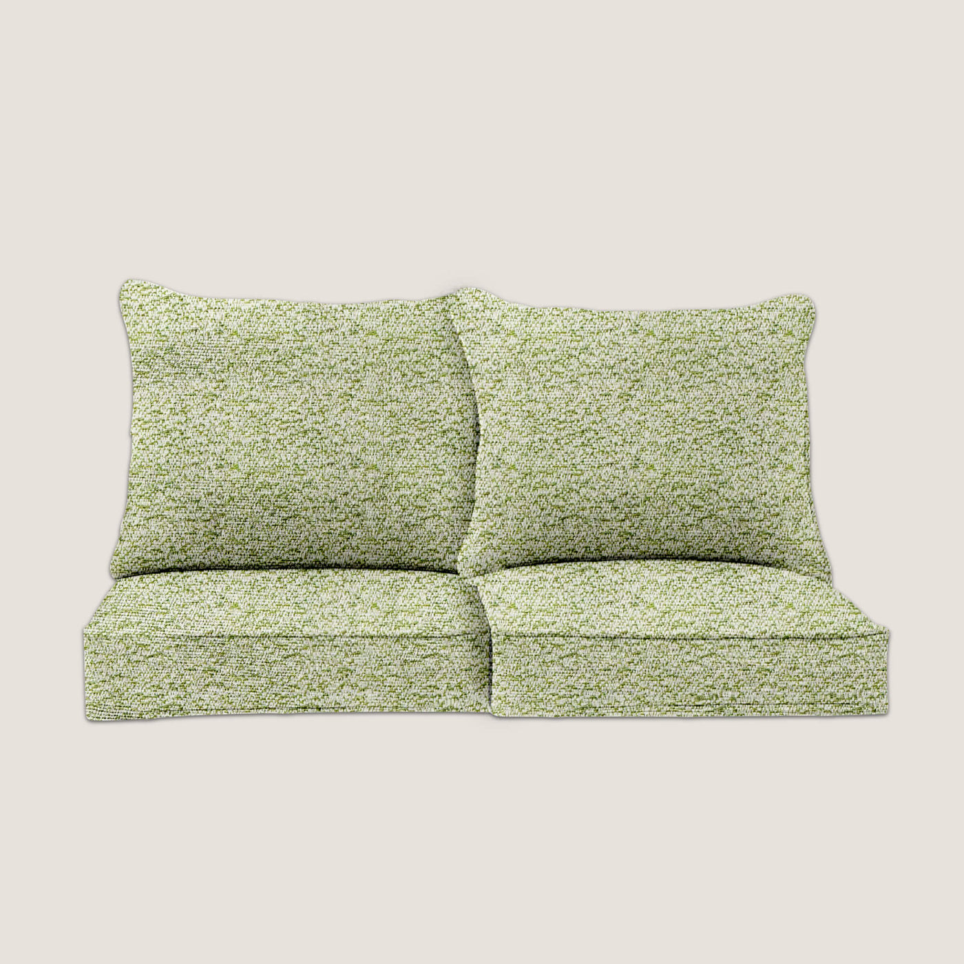 PENGI Outdoor Couch Cushion Set 2 Seats - Desert