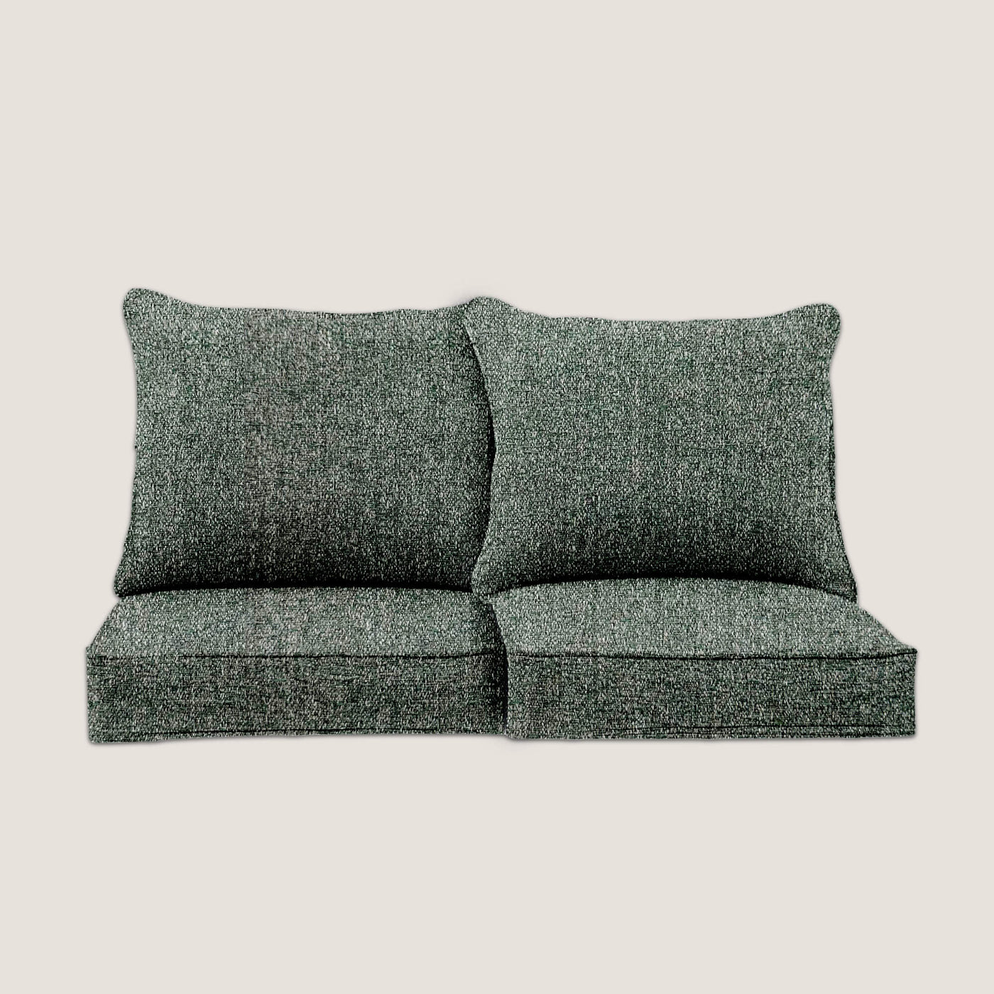 PENGI Outdoor Couch Cushion Set 2 Seats - Desert