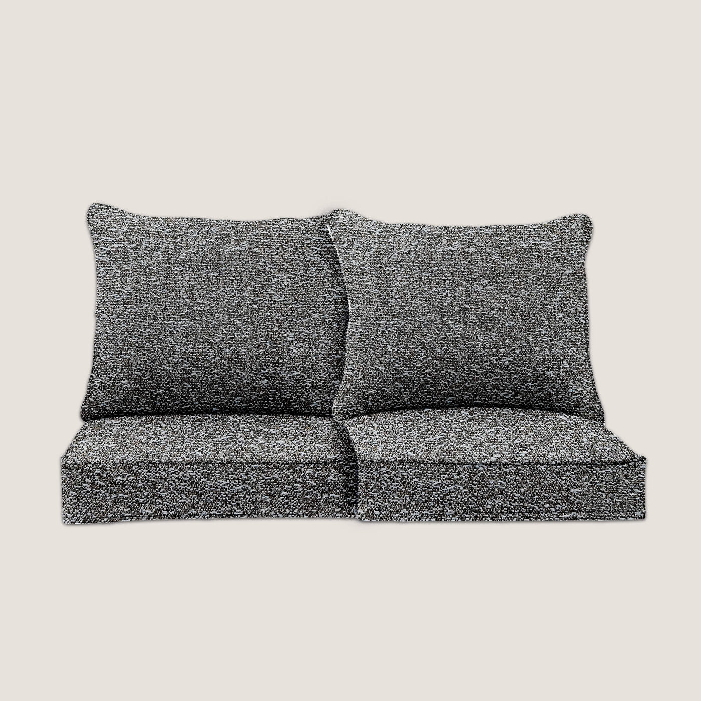 PENGI Outdoor Couch Cushion Set 2 Seats - Desert