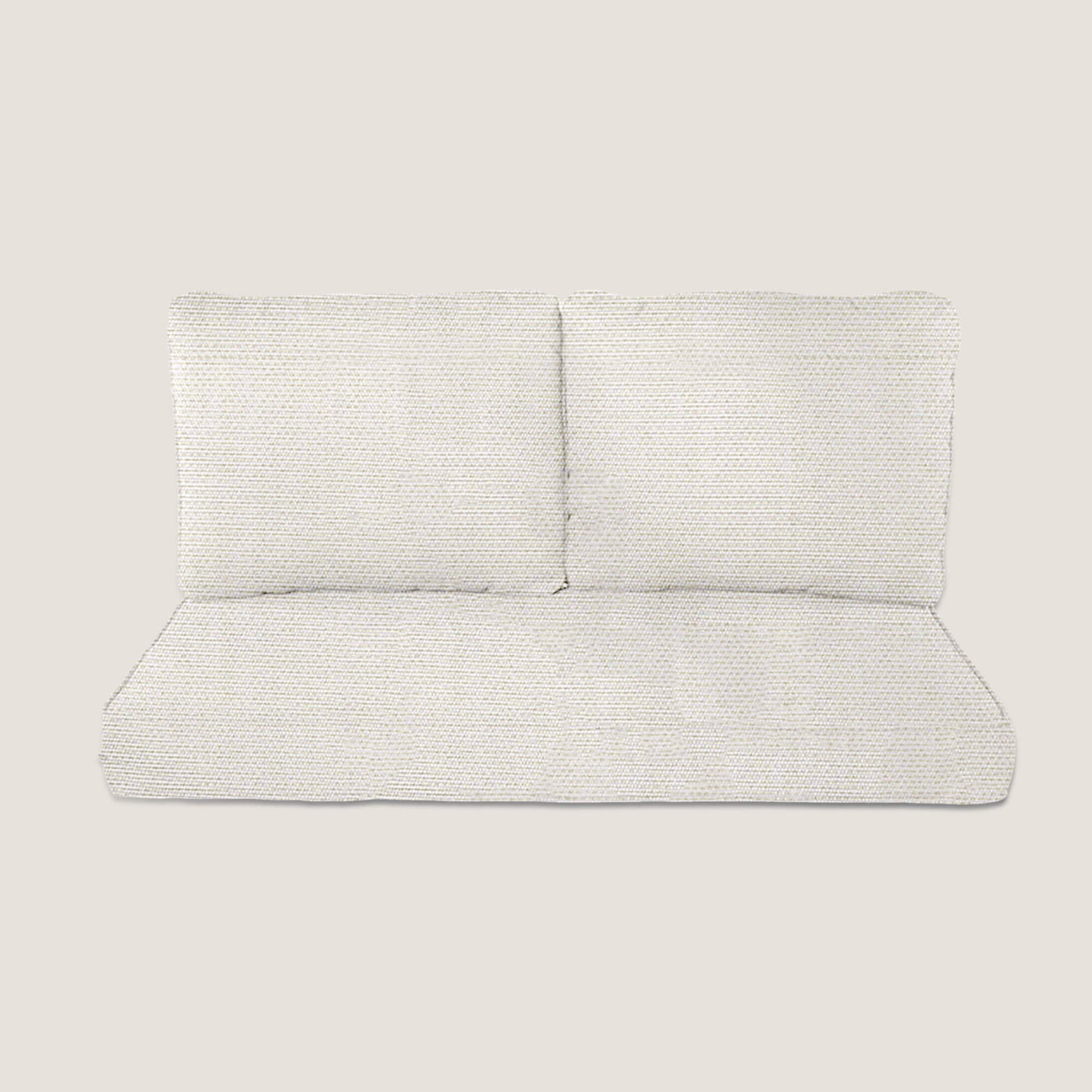 PENGI Outdoor Loveseat Cushion Set - Canvas