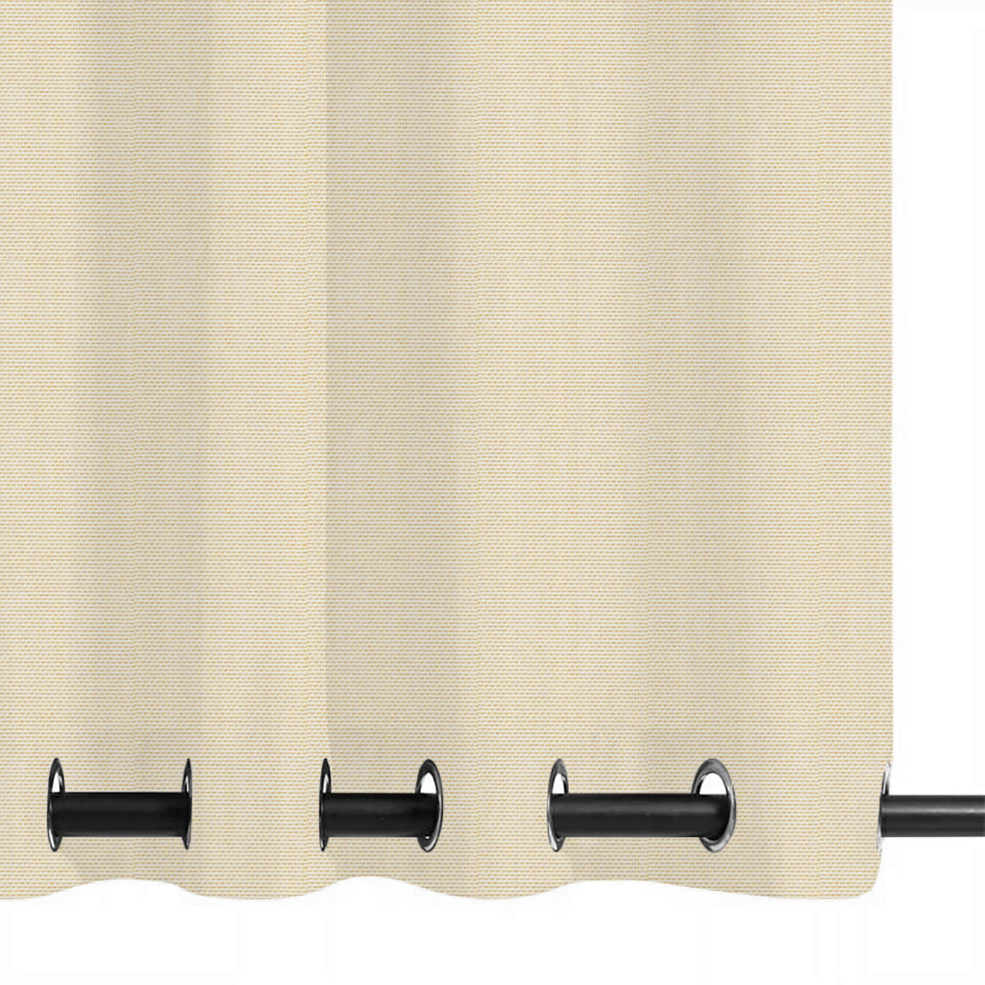 PENGI Outdoor Curtains Waterproof- Canvas River Sand