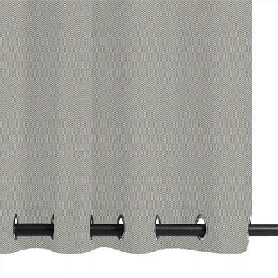 PENGI Outdoor Curtains Waterproof- Canvas Misty Gray