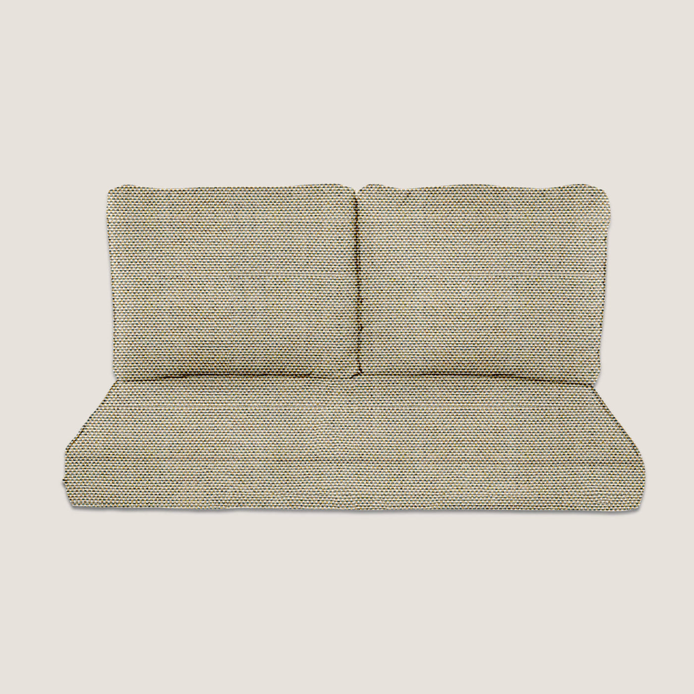 PENGI Outdoor Loveseat Cushion Set - Canvas