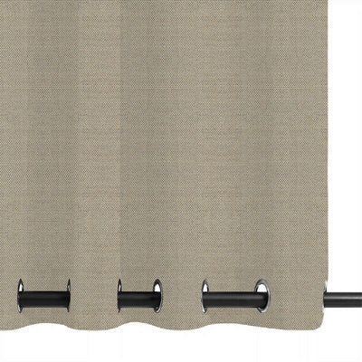 PENGI Outdoor Curtains Waterproof- Canvas Prairie Sand