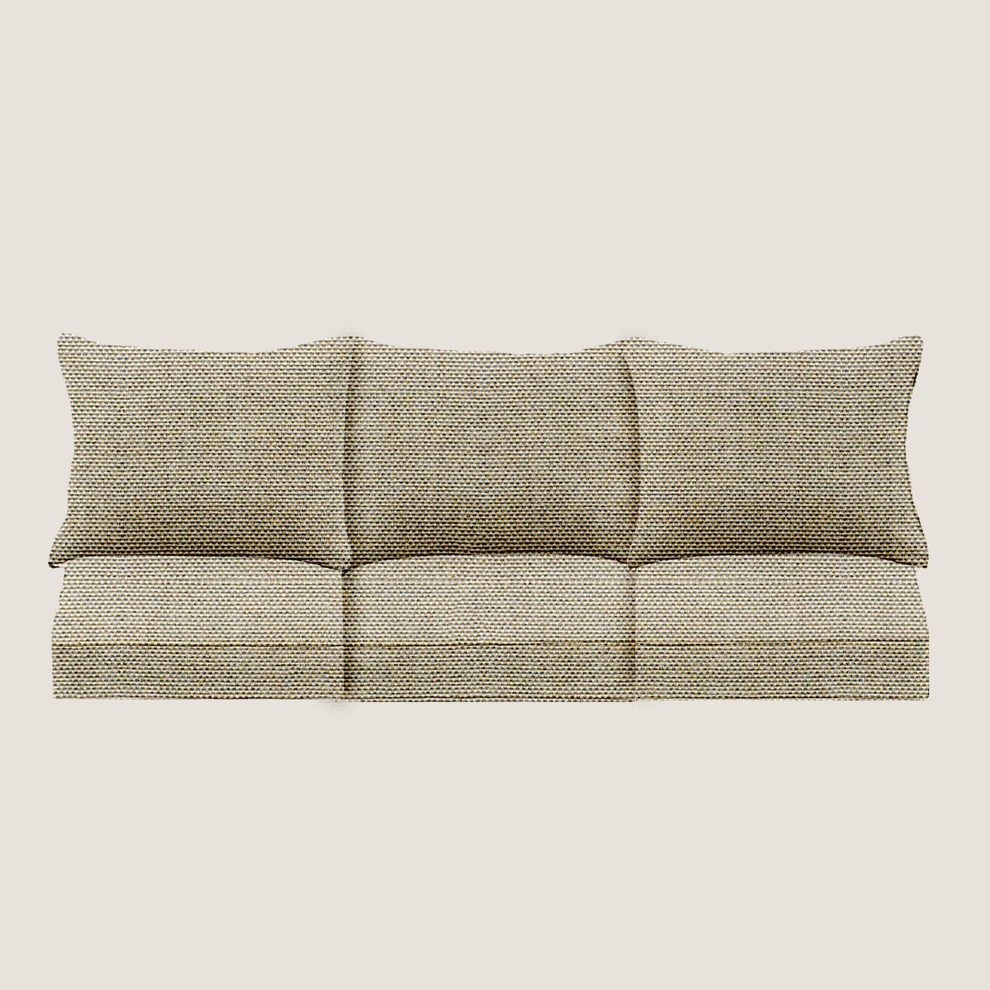 PENGI Outdoor Couch Cushion Set 3 Seats - Canvas