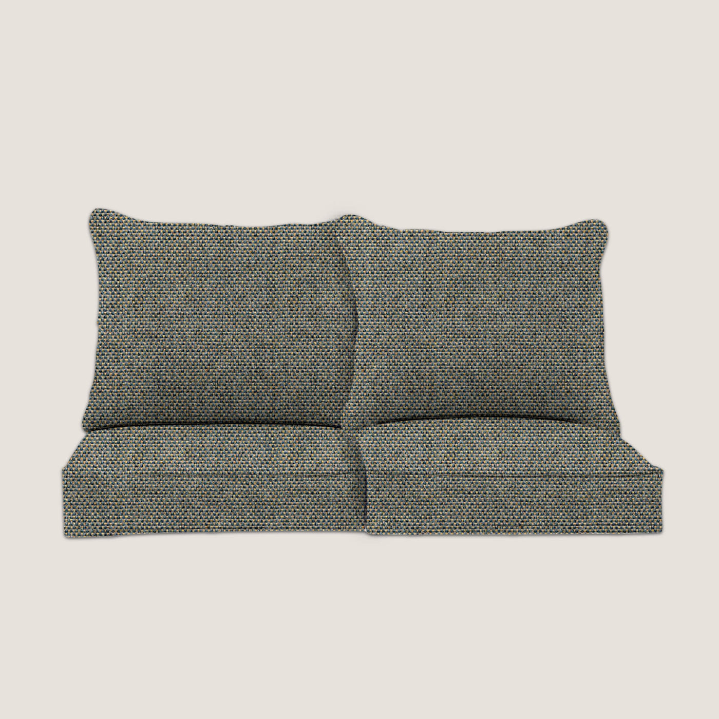 PENGI Outdoor Couch Cushion Set 2 Seats - Canvas