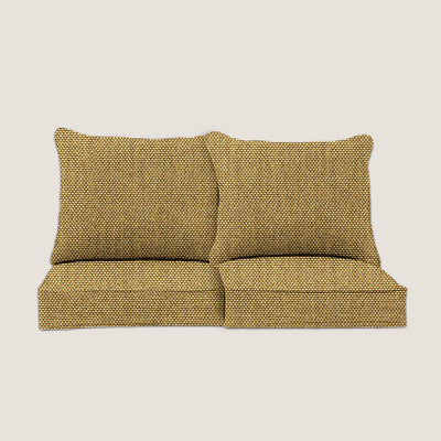 PENGI Outdoor Couch Cushion Set 2 Seats - Canvas